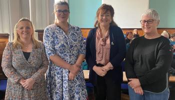 Grainne Reddy, Dr. Lucie Vidovićová, Christine O'Kelly and Dr. Mel Duffy