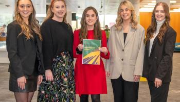 L-R Shauna Cronin, Thérèse O'Connor, Alison Taaffe, Aisling Devlin, Jess Barbour