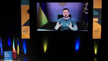 President Zelenskyy addresses The Helix