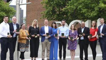 The 2023 President’s Awards for Research and Impact were presented to recipients from across the university who have been involved in ground-breaking research in areas ranging from revolutionary laser technology to in depth research of online misogyny.