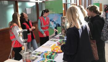 School of Biotechnology Open Day Stand