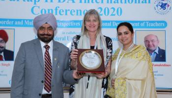 Dr Fiona King delivers keynote at International Conference in India