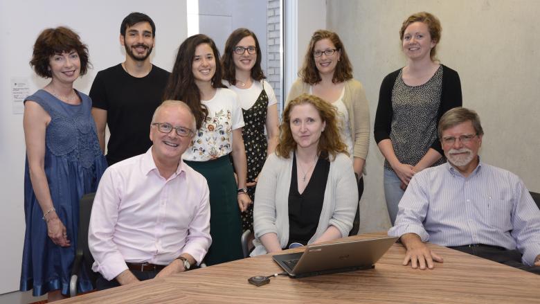 The CARPE team with Laura O'Dwyer and Larry Ludlow