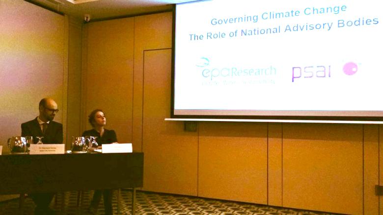 Dr. Diarmuid Torney at PSAI workshop