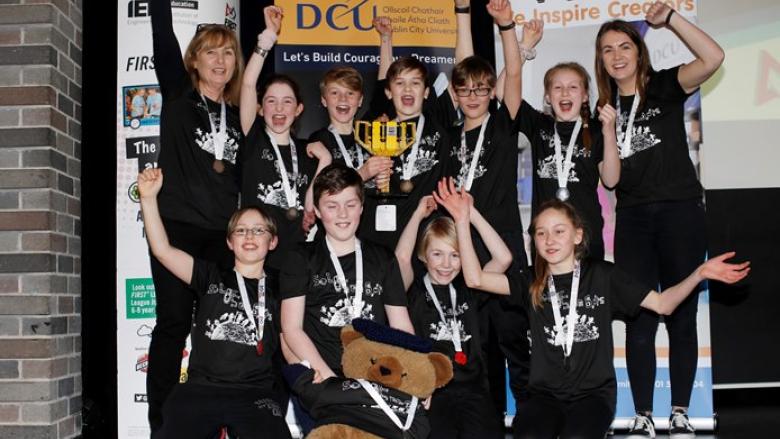 DCU building the future of Science and Technology with LEGO