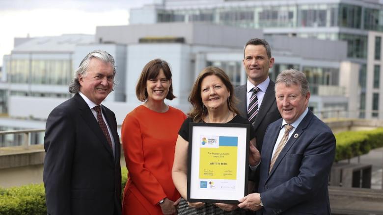 DCU Write to Read Project Receives Engage and Educate Award