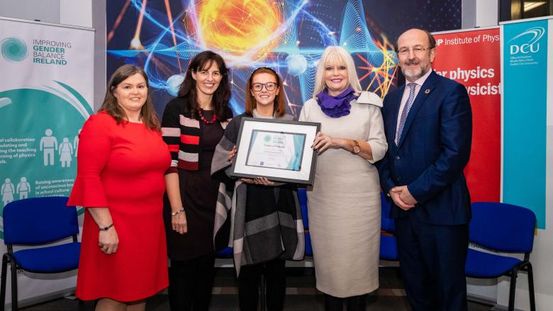 Challenging the message of "gender inequality"; Minister urges young females to reach "to the stars".