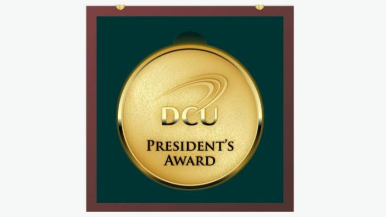 The President's Award for Innovation 2020 Medal; awarded to the BEACONS Project from the School of Biotechnology