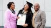 Ifeoluwa King, DCU Business School, with her parents, Adeniyi and Bolanle