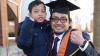 Graduates celebrate during DCU Spring Graduation 2025. Pic: Kyran O’Brien/DCU