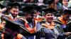 Graduates celebrate during DCU Spring Graduation 2025. Pic: Kyran O’Brien/DCU