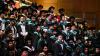 Graduates celebrate during DCU Spring Graduation 2025. Pic: Kyran O’Brien/DCU