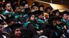 Graduates celebrate during DCU Spring Graduation 2025. Pic: Kyran O’Brien/DCU
