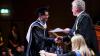 Graduates celebrate during DCU Spring Graduation 2025. Pic: Kyran O’Brien/DCU