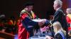 Graduates celebrate during DCU Spring Graduation 2025. Pic: Kyran O’Brien/DCU