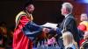 Graduates celebrate during DCU Spring Graduation 2025. Pic: Kyran O’Brien/DCU