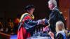 Graduates celebrate during DCU Spring Graduation 2025. Pic: Kyran O’Brien/DCU