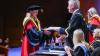 Graduates celebrate during DCU Spring Graduation 2025. Pic: Kyran O’Brien/DCU
