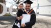 Graduates celebrate during DCU Spring Graduation 2025. Pic: Kyran O’Brien/DCU