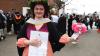 Graduates celebrate during DCU Spring Graduation 2025. Pic: Kyran O’Brien/DCU