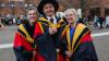 Graduates celebrate during DCU Spring Graduation 2025. Pic: Kyran O’Brien/DCU