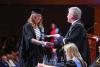 Graduates celebrate during DCU Spring Graduation 2025. Pic: Kyran O’Brien/DCU