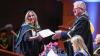 Graduates celebrate during DCU Spring Graduation 2025. Pic: Kyran O’Brien/DCU
