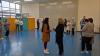 Headstart programme participants conducting an ice-breaker exercise to get to know each other in the hall of the Ballymun Adult Education Service