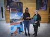 Student Afua Adu and Executive Dean Jennifer Bruton, Faculty of Engineering and Computing