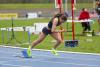 DCU athlete competing in the women's 400m