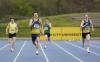 DCU athlete competing in the men's 400m