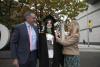 Ciara Maher from Raheny with her parents Catherine and David. She received a BA in Genetics.