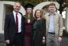 Laura Cunningham from Clontarf with her parents Audrey and James and brother David  She received a BSc in Biotechnology.