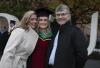 Jessica Ryall from Trim with her parents Linda and Eddie. She received a BSc in Science