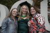 Amy Faulkner from Drogheda with her mother Tracey and sister Katie. She received a BSc in Science.  
