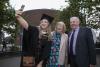 Therese O'Connor with her parents Pat and Margareth.