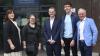 From left: Professor Anne Sinnott, Deputy President of DCU; student awardee Ella Rae Cathcart; CTYI Director Colm O'Reilly; student awardee Cillian Berry and Richard Bruton, TD for Dublin Bay North.