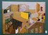 painting of various architectural elements at Dublin City University