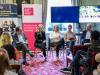 Shows Dr Aideen O'Dochartaigh and panel