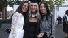 Shows DCU graduates on campus for October 2023 ceremonies