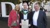 Shows DCU graduates on campus for October 2023 ceremonies