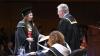 Shows DCU graduates on campus for October 2023 ceremonies