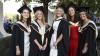 Shows DCU graduates on campus for October 2023 ceremonies