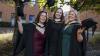 Shows DCU graduates on campus for October 2023 ceremonies