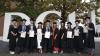 Shows DCU graduates on campus for October 2023 ceremonies