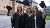 Shows DCU graduates on campus for October 2023 ceremonies