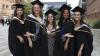 Shows DCU graduates on campus for October 2023 ceremonies