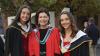 Shows DCU graduates on campus for October 2023 ceremonies