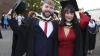 Shows DCU graduates on campus for October 2023 ceremonies