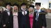 Shows DCU graduates on campus for October 2023 ceremonies